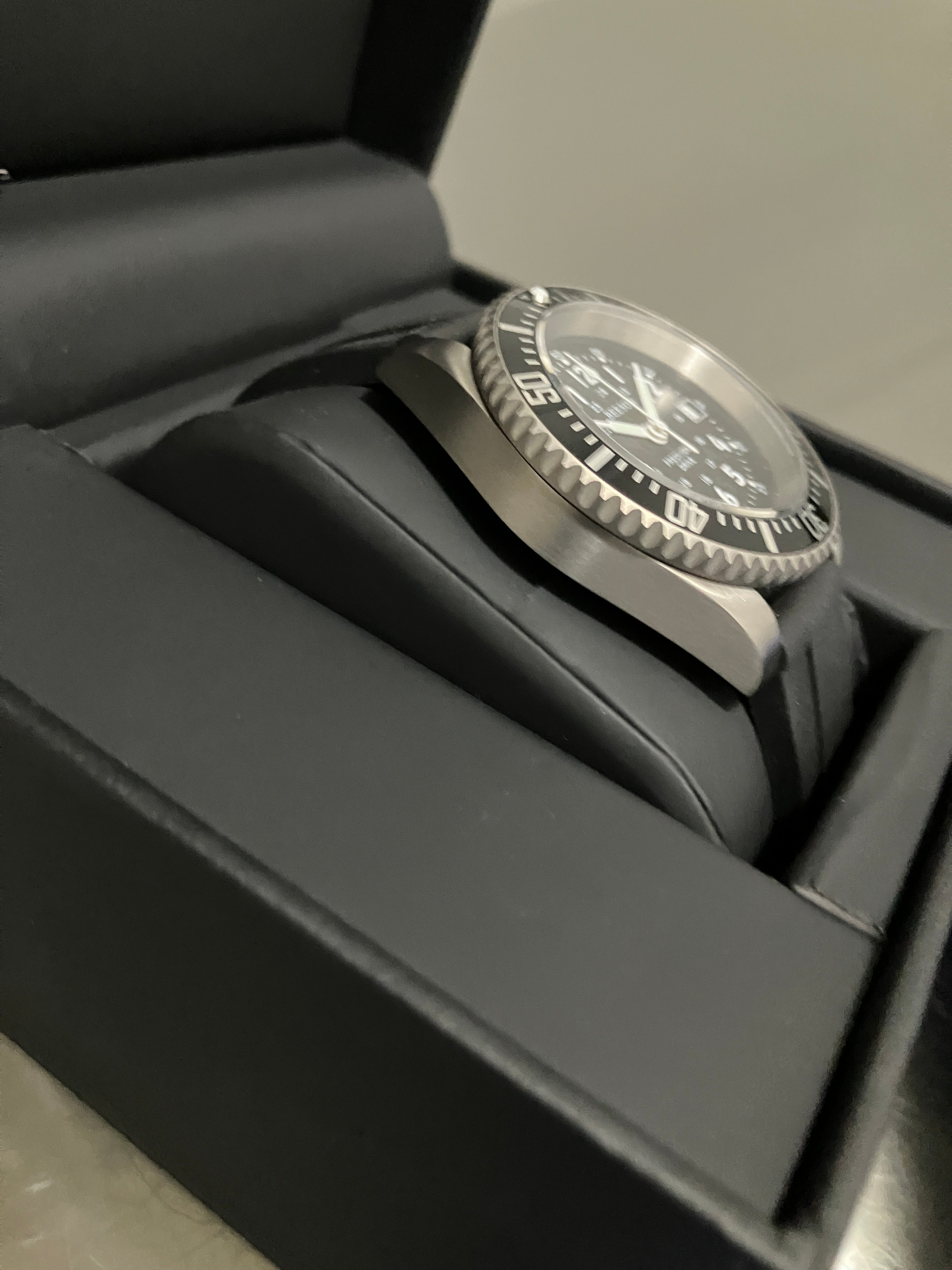 Titanium Field Dive Watch HAQ 40mm - High Accuracy Swiss ETA PreciDrive