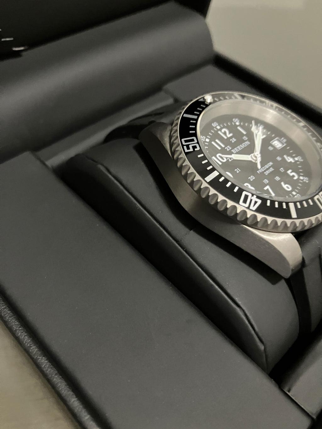 Titanium Field Dive Watch HAQ 40mm - High Accuracy Swiss ETA PreciDrive