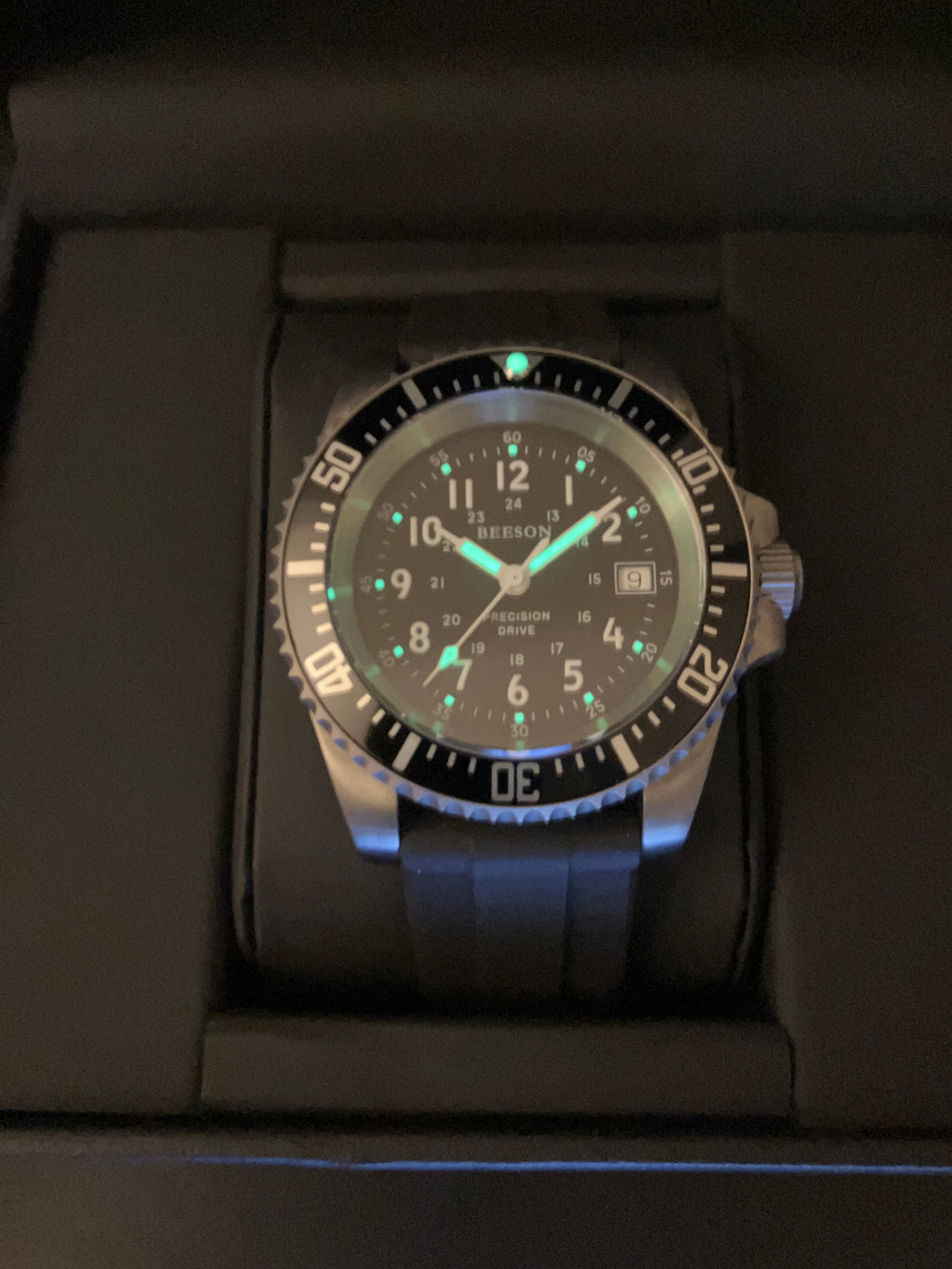 Titanium Field Dive Watch HAQ 40mm - High Accuracy Swiss ETA PreciDrive