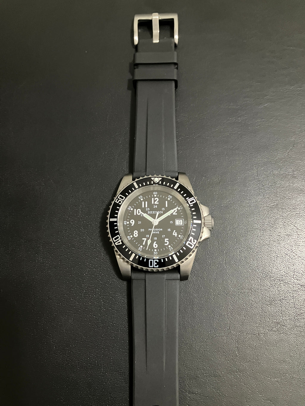 Titanium Field Dive Watch HAQ 40mm - High Accuracy Swiss ETA PreciDrive