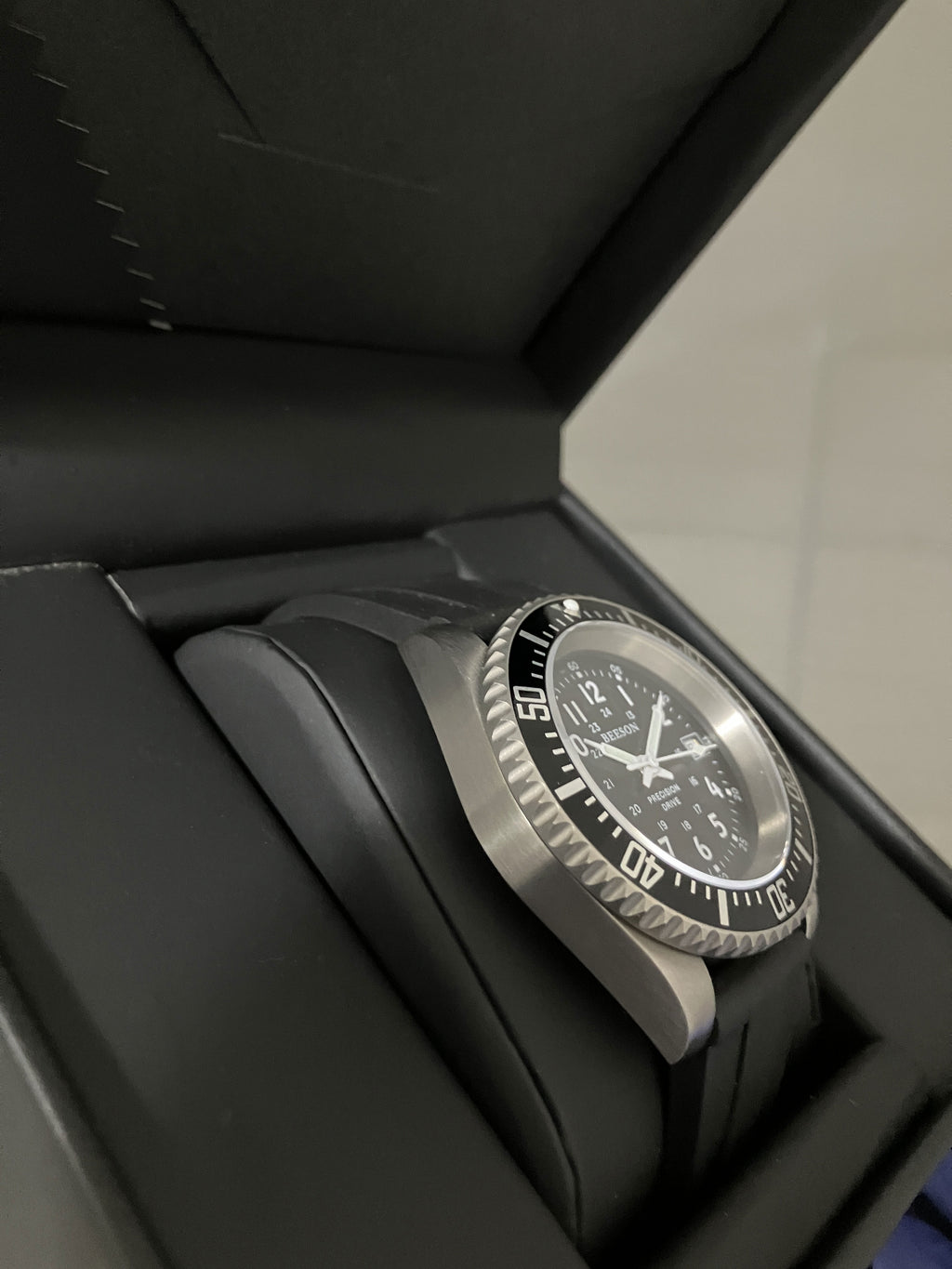 Titanium Field Dive Watch HAQ 40mm - High Accuracy Swiss ETA PreciDrive