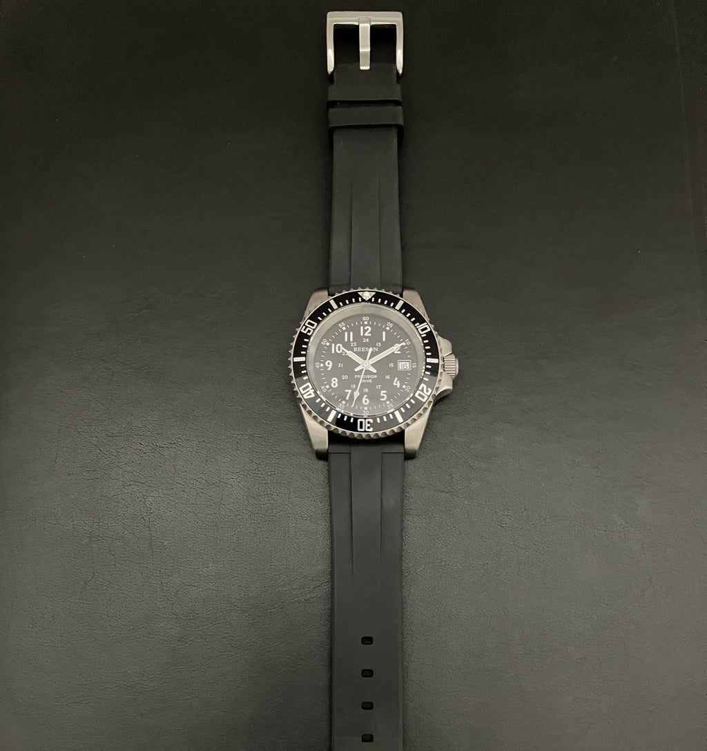 Titanium Field Dive Watch HAQ 40mm - High Accuracy Swiss ETA PreciDrive