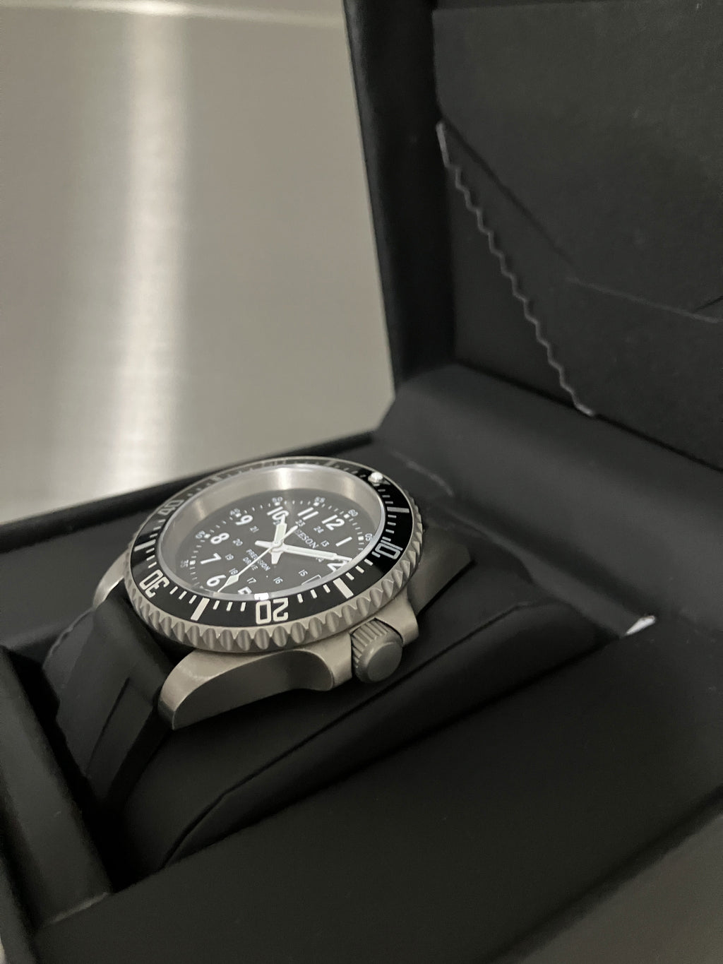 Titanium Field Dive Watch HAQ 40mm - High Accuracy Swiss ETA PreciDrive